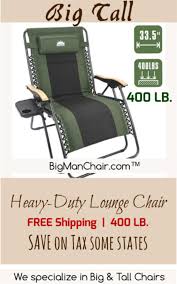 Big Man Outdoor Chairs For Big People