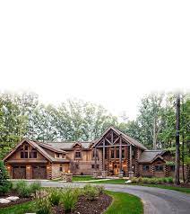 Luxury Log Homes Beaver Mountain Log