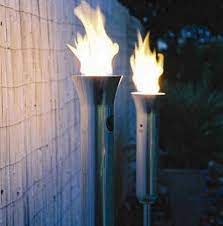 Outdoor Flames At Luxa Flame Lighting