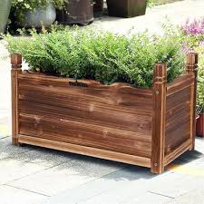 Indoor Outdoor Wood Planter Grow Box