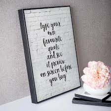Personalised Quotes Wall Art Prints