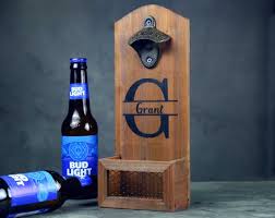 Personalized Beer Opener Custom Wall