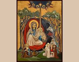 Coptic Nativity Icon 1