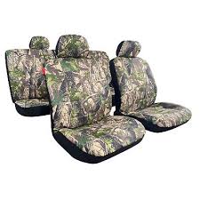 Waterproof Camo Canvas Car Seat Covers