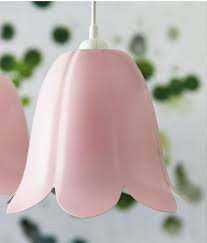 Pink Flower Petal Lamp Shade