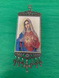 Our Lady Wall Tapestry Hanging