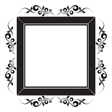 Picture Framing Boarders Icon Stock