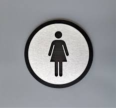 Female Bathroom Sign Women S Restroom