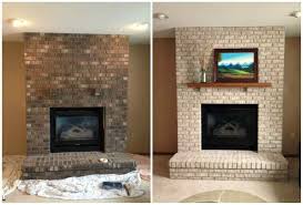 Brick Fireplace Paint Kit Easy Diy