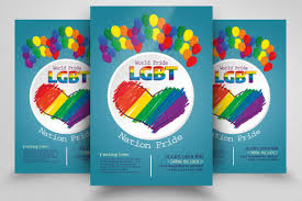 Pride Day Poster And Flyer Templates