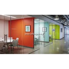 12mm Tempered Glass Partition L Glass