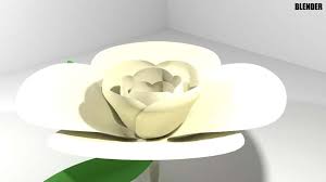Gardenia Flower 3d Model By Faizal3dx