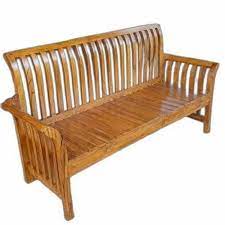 4 Seater Teak Wood Sit Out Bench With