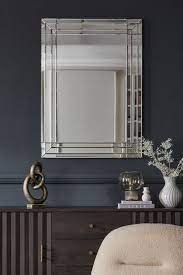 Buy Clear Bevel Rectangle Wall Mirror
