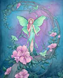 Midnight Garden Fairy Sarah Alden Art