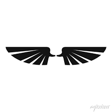 Decoration Wings Icon Simple