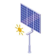 Solar Light Vector Art Icons And