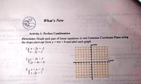 Graph Each Pair Of Linear Equations