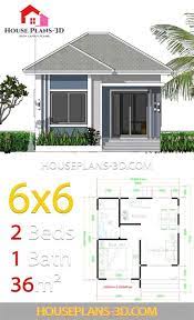 Small House Plans 6x6 With One Bedroom