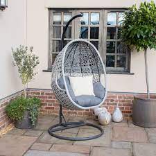 Maze Ascot Rattan Hanging Chair With