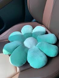 Striped Petal Shaped Seat Cushion