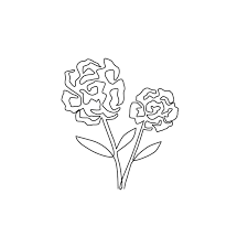 Wall Art Dianthus Flower For Park Icon