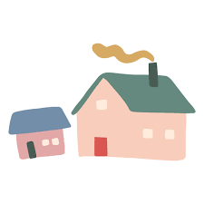 Cute Minimalist Houses Icon Png Svg