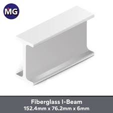 mg fiberglass i beam 152 4mm x 76 2mm x 6mm