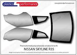 Nissan Skyline R35 Gtr Lexan