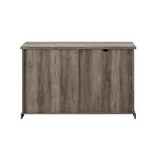 Grey Wash Wood Sideboard