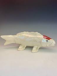 Koi Fish Sculpture Hand Made Fish