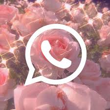 Flower App Gallery Logo Aesthetic Pink