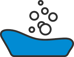 Baby Bathtub Icon Royalty Free Vector