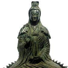 Large Kwan Yin Statue Buddha Bronze