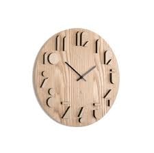 Umbra Shadow Wall Clock Natural