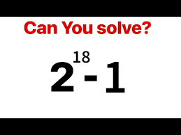 Nice Maths Problem Solving Without