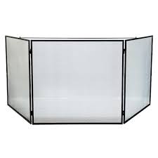 Minuteman Black Large 3 Fold Child Guard Screen