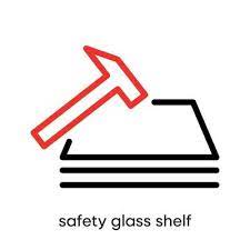 Safety Glass Icon Safe And Protected