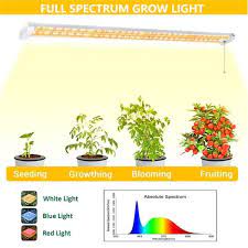 Cedar Hill 419001 48 In 42 Watt Indoor Led Grow Light Cool White Full Spectrum Plant Light