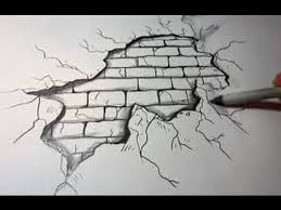 How To Draw A Brick Wall Background