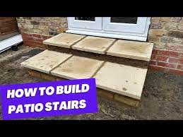 How To Build Brick Patio Stairs