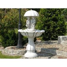 Concrete Garden Fountain Figure