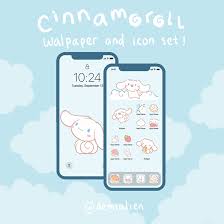 Cinnamoroll Phone Icon Set Demialien