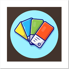 Color Palette Cartoon Vector Icon