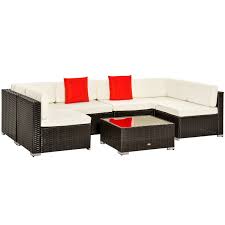 Outsunny 7 Piece Patio Furniture Set