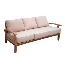 Pavilion Teak 82 Sofa Beespoke