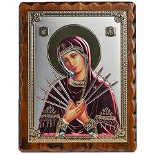 Our Lady Of Seven Sorrows Pure Silver