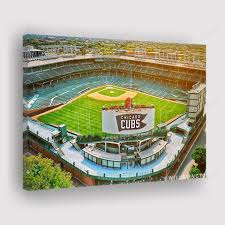 Chicago Cubs Wrigley Field Canvas Print