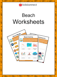 Beach Facts Worksheets Tides