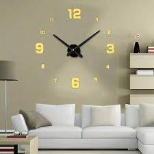 Three Dimensional Diy Wall Clock